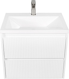 Stella Polare Раковина Лира 80 белая – фотография-2